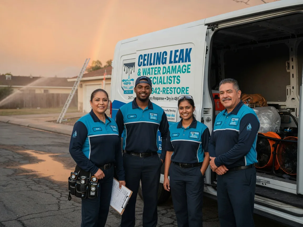 Ceiling Leak Cleanup company in Forrest, IL