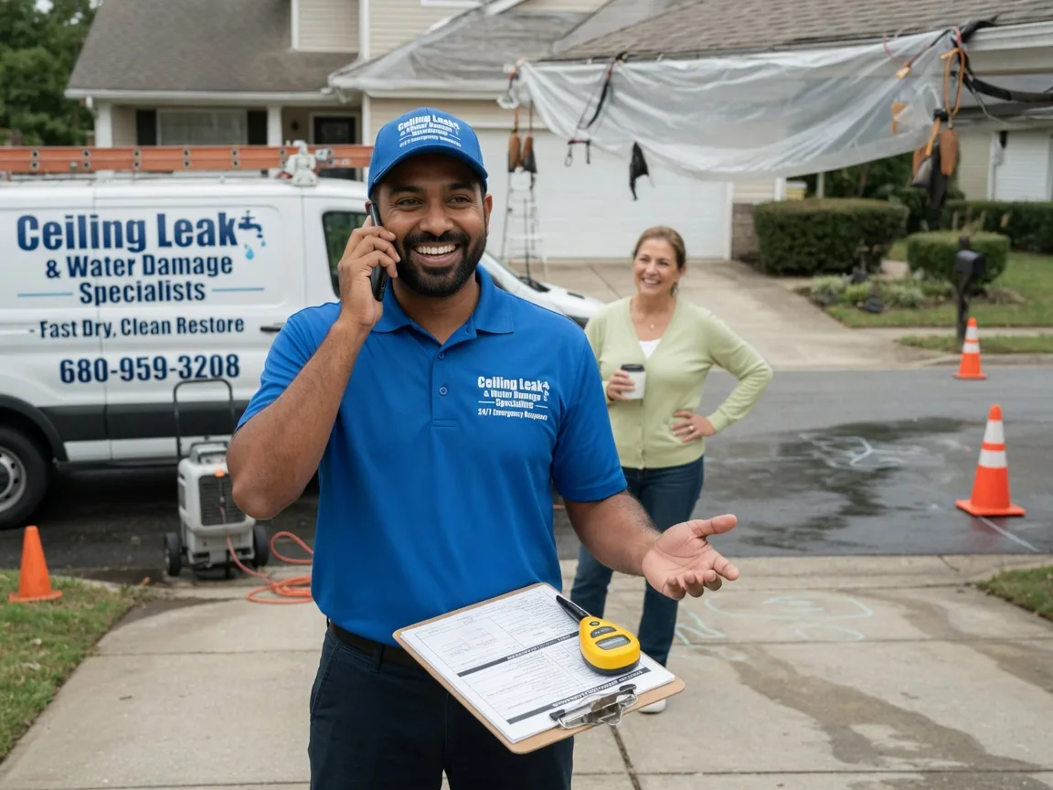 Ceiling Leak Cleanup Forrest, IL FAQs